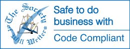 Safe to do business with code Compliant logo