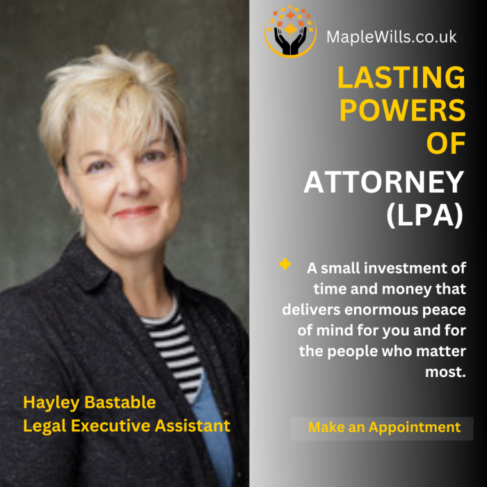 Hayley Bastable Legal Executive Assistant Maple Wills Milton Keynes